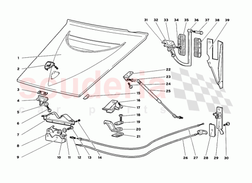 Part Diagram for Lamborghini 009459230