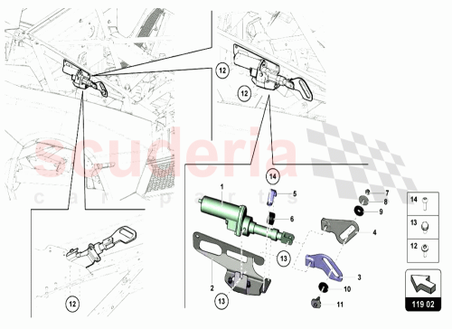 Part Diagram for Lamborghini 470813583B