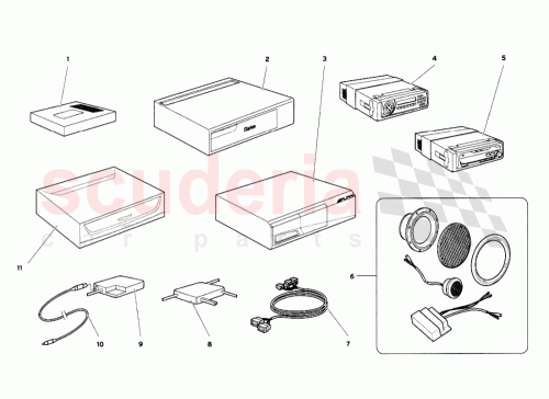 Part Diagram for Lamborghini 0061006671