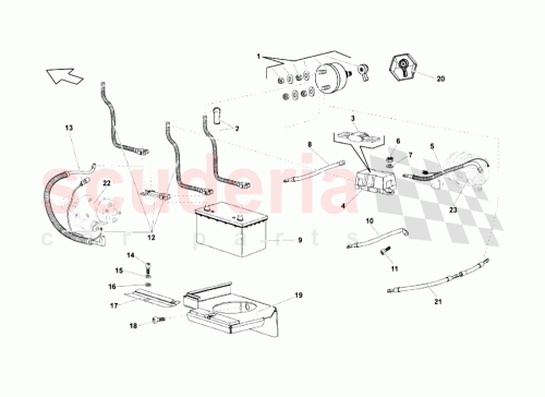 Part Diagram for Lamborghini N10005207