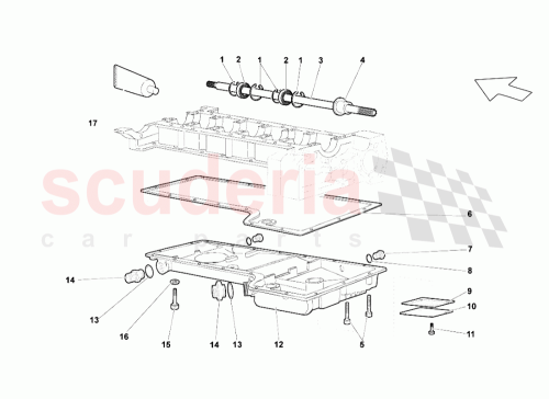 Part Diagram for Lamborghini N0122861