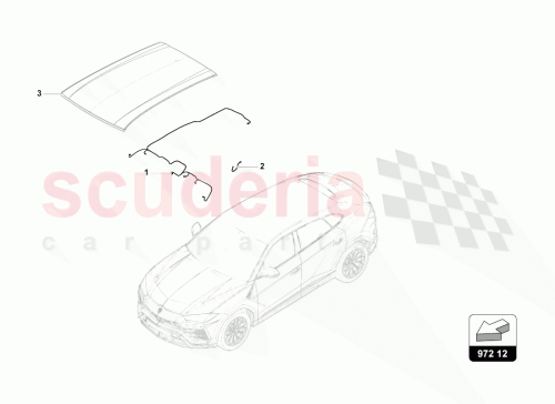 Part Diagram for Lamborghini 4M8971176