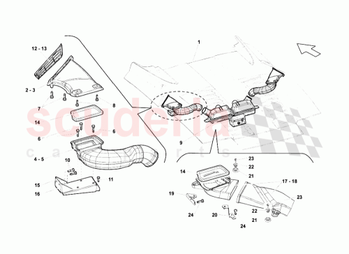 Part Diagram for Lamborghini 407827909B