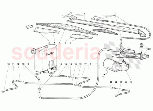 Part Diagram for Lamborghini 009420114