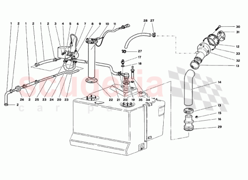 Part Diagram for Lamborghini 0062005002