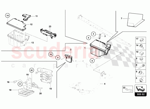 Part Diagram for Lamborghini 470937587