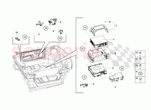 Part Diagram for Lamborghini 470035662