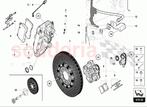 Part Diagram for Lamborghini 470615406AG