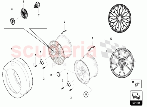 Part Diagram for Lamborghini 0R8340078
