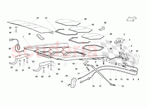 Part Diagram for Lamborghini N1111611
