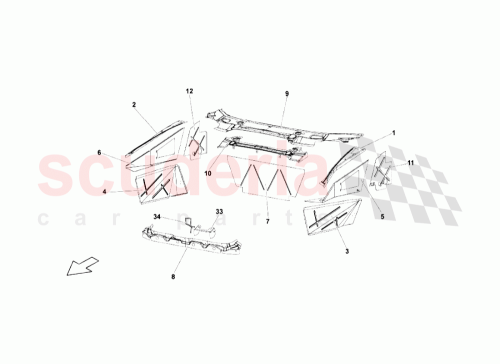 Part Diagram for Lamborghini 410805759