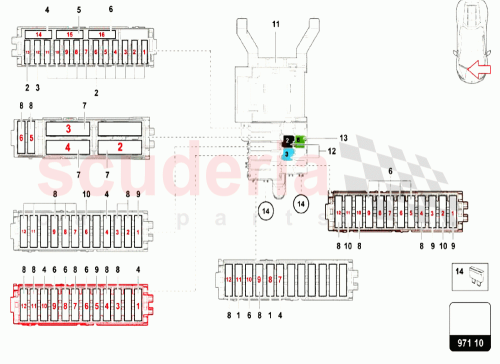 Part Diagram for Lamborghini N10261507