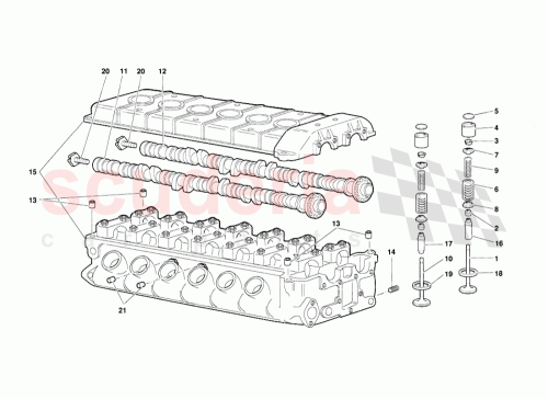 Part Diagram for Lamborghini 463400200