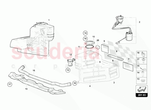 Part Diagram for Lamborghini 470201022K