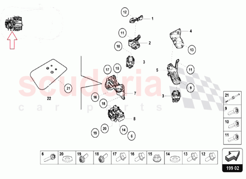 Part Diagram for Lamborghini 420825773