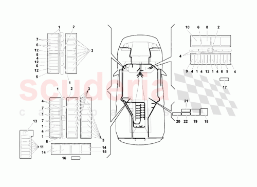 Part Diagram for Lamborghini N1713111