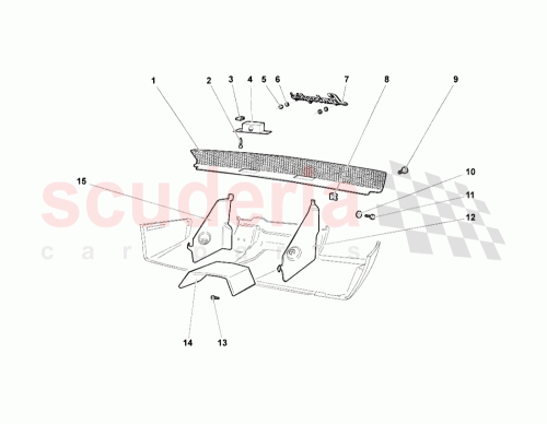 Part Diagram for Lamborghini 4T0853139