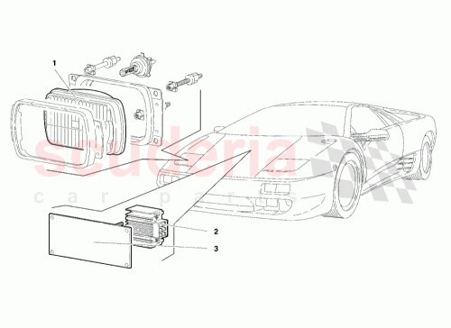 Part Diagram for Lamborghini 006132696