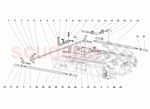 Part Diagram for Lamborghini 001300804