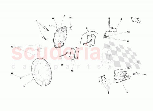 Part Diagram for Lamborghini N10581101
