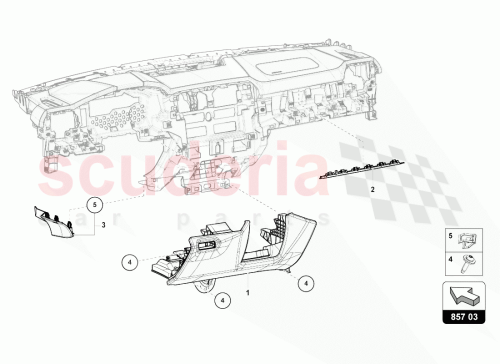 Part Diagram for Lamborghini 4ML863279