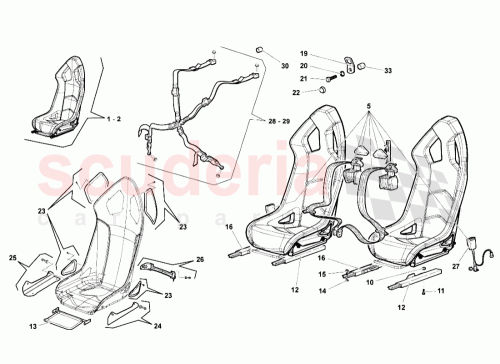 Part Diagram for Lamborghini 410881004