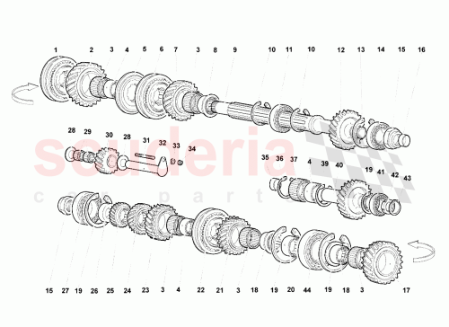 Part Diagram for Lamborghini 008200616