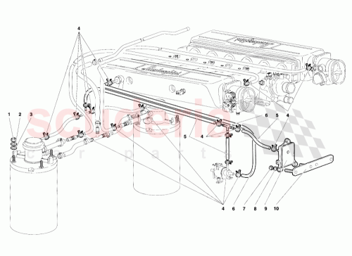 Part Diagram for Lamborghini 006237988