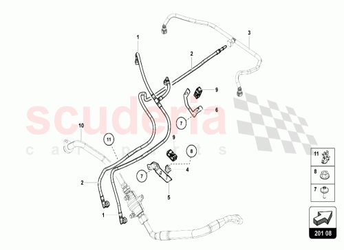Part Diagram for Lamborghini 470201219D