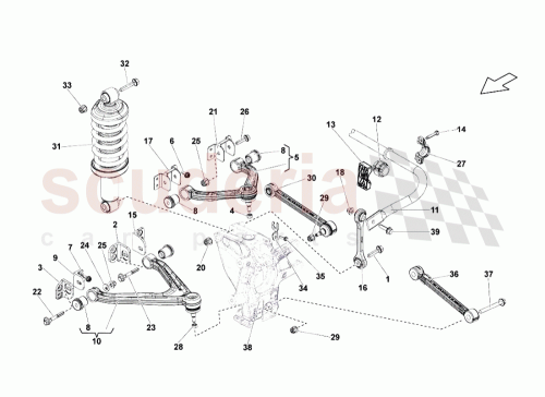 Part Diagram for Lamborghini N90848406