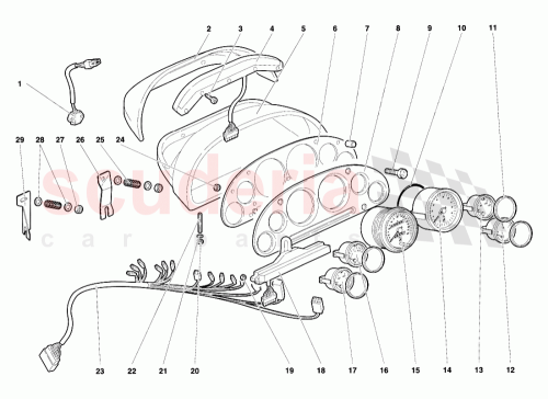 Part Diagram for Lamborghini 006034965