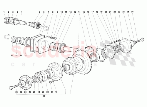 Part Diagram for Lamborghini 008613005