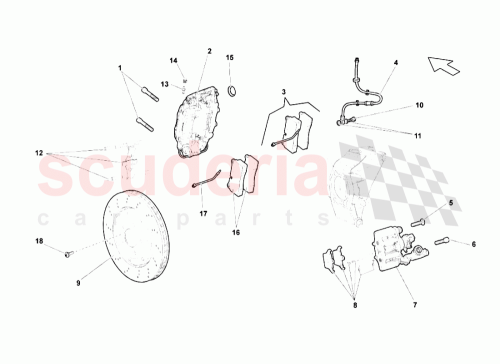 Part Diagram for Lamborghini N10406201