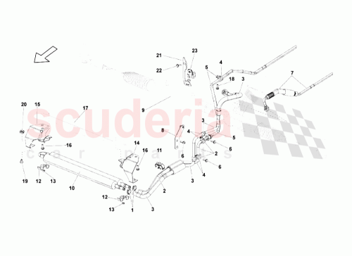 Part Diagram for Lamborghini 402422163