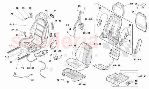 Part Diagram for Lamborghini 400881003A