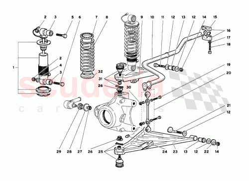Part Diagram for Lamborghini 0051006592