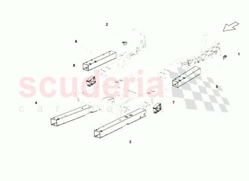 Part Diagram for Lamborghini 400805366
