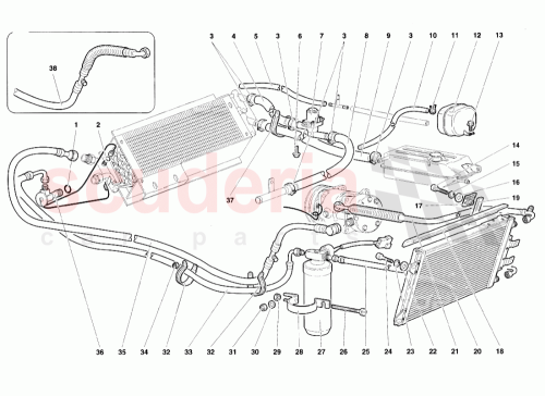 Part Diagram for Lamborghini 004535935