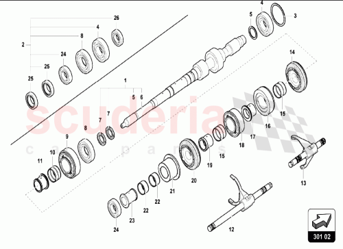 Part Diagram for Lamborghini 0CE311353B