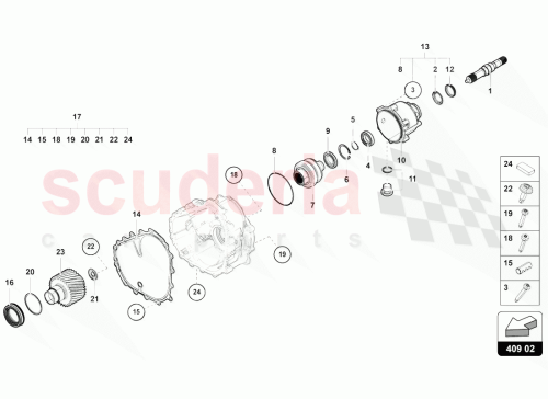 Part Diagram for Lamborghini 01V409297