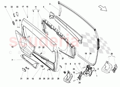 Part Diagram for Lamborghini 400868100E