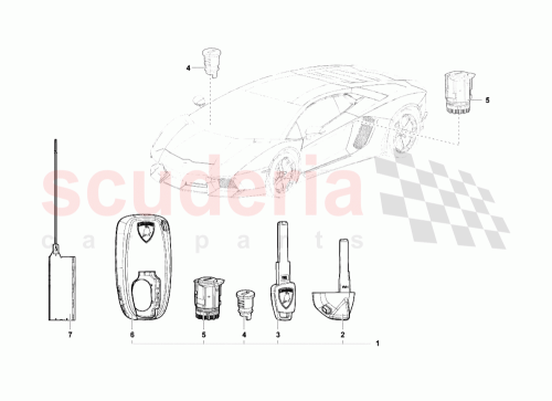 Part Diagram for Lamborghini 470837220