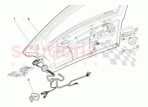 Part Diagram for Lamborghini 006135208