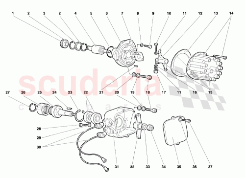 Part Diagram for Lamborghini 008850201