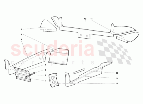 Part Diagram for Lamborghini 009458609