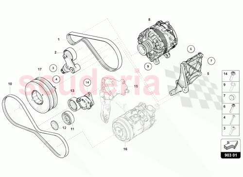 Part Diagram for Lamborghini WHT008066