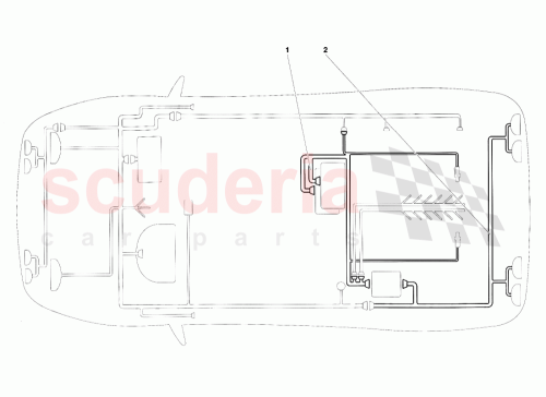 Part Diagram for Lamborghini 006137998