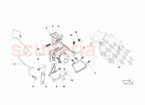 Part Diagram for Lamborghini 400611761G