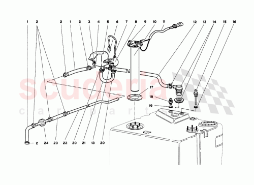 Part Diagram for Lamborghini 0062007567