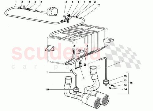 Part Diagram for Lamborghini 001336194